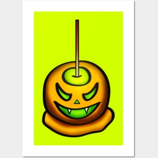 Toffee Apple Pumpkin Posters and Art